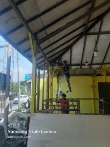 pemasangan CCTV di Bebek Suramadu